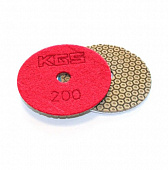 АГШК Hybrid д.100*2,5 №200 (гранит/мрамор) wet/dry красный KGS
