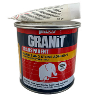 Клей полиэфирный EB30 MARBLE GLUE - TRANSPARENT прозрачный 800 гр. ELKAY