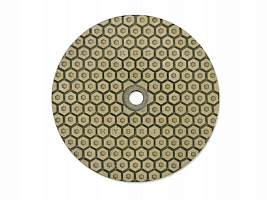 АГШК Hybrid д.100*2,5 №Buff (гранит/мрамор) wet/dry коричневый KGS