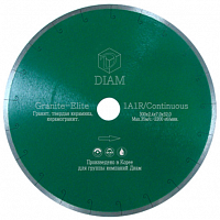 Алмазный диск DIAM Granite Elite 250х1,6х7,5х25,4 гранит