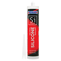Герметик Si Silicone Pure White (белый) 0,3л TENAX