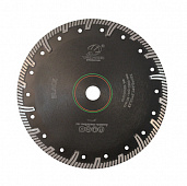 Диск турбо Black д. 125* 2,2 (2,0*7,0) тв.гранит/dry TECH-NICK