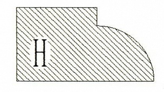 Фреза профильная спечная H-20 ГР (#30/40)UVS