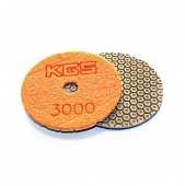 АГШК Hybrid д.100*2,5 №3000 (гранит/мрамор) wet/dry оранжевый KGS