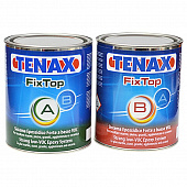 Клей эпоксидный FixTop (бежевый/густой) 4,0+4,0л TENAX 