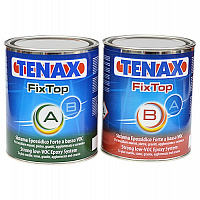 Клей эпоксидный FixTop (бежевый/густой) 4,0+4,0л TENAX