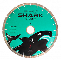 Диск сегментный SHARK д.350*2,4*60/50 (44,0/40,0*3,2*15)мм | 24z/ARIX/гранит/wet TECH-NICK