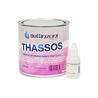 Клей полиэфирный Thassos Solido (прозрачный густой) 1кг BELLINZONI  